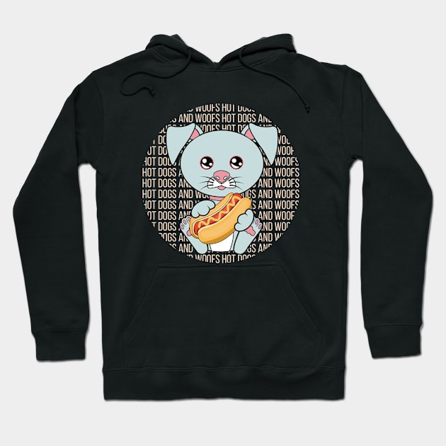 All I Need is hot dogs and dogs, hot dogs and dogs, hot dogs and dogs lover Hoodie by JS ARTE